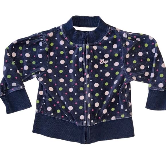 Girls BabyGap velour outfit size 24m - Picture 2 of 8